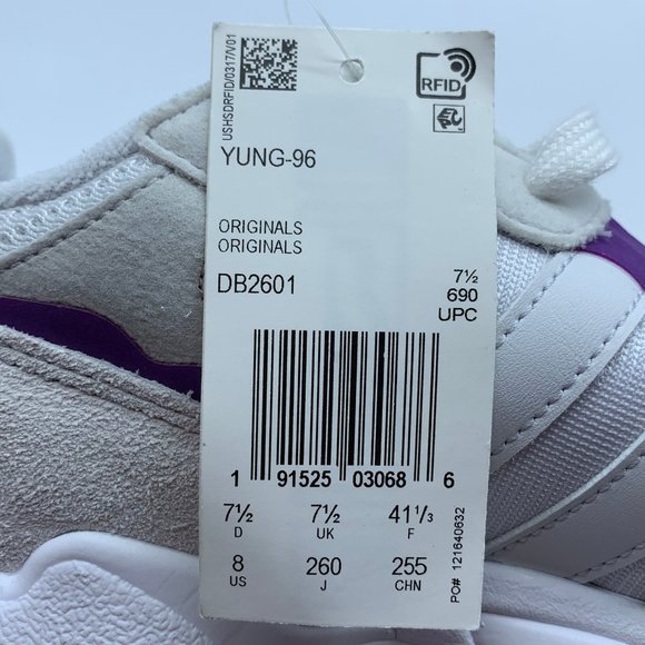 Adidas Yung 96 White Purple main image 10